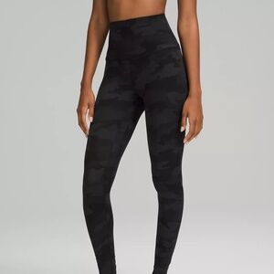 Lululemon Black Camo Align leggings